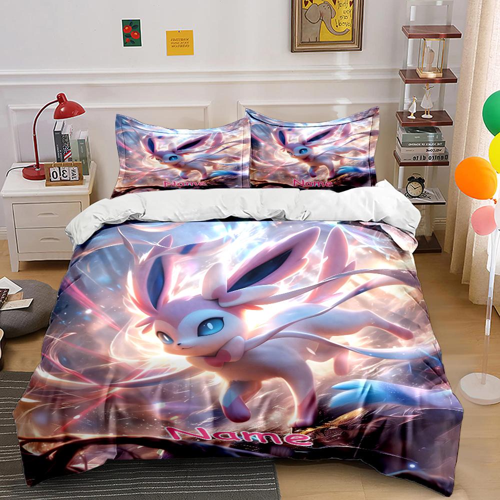 Best Seller! Name Custom Sylveon Print Bedding Set Exquisite Bedding, Pillowcases,Duvet Covers Holiday Gifts for Daughters, Wife 135x200cm
Best Seller! Name Custom Sylveon Print Bedding Set Exquisite Bedding, Pillowcases,Duvet Covers Holiday Gifts for Daughters, Wife 135x200cm