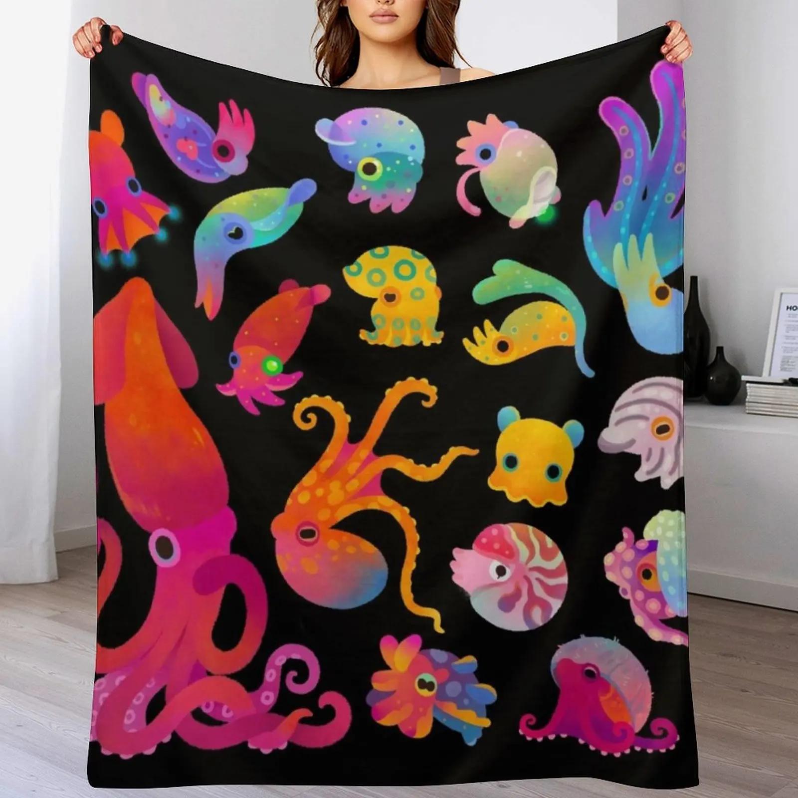 Cephalopod Throw Blanket Warm Throw Blanket Gift for Anniversary 102x76cm(40x30in)
Cephalopod Throw Blanket Warm Throw Blanket Gift for Anniversary 102x76cm(40x30in)
