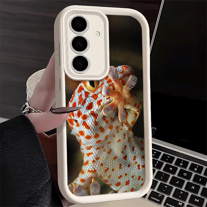 Phone Case for Samsung Galaxy S26 S25 Ultra S24 FE Lizards Geckos Cute Pet Shell S23 Plus S22 + S21 S20 5G Soft Silicone Funda Samsung S21
Phone Case for Samsung Galaxy S26 S25 Ultra S24 FE Lizards Geckos Cute Pet Shell S23 Plus S22 + S21 S20 5G Soft Silicone Funda Samsung S21