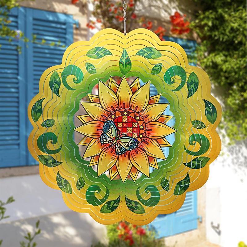 3D Wind Chimes With Hooks Indoor Outdoor Garden Patio Porch Sunflower Metal Wind Chimes
3D Wind Chimes With Hooks Indoor Outdoor Garden Patio Porch Sunflower Metal Wind Chimes