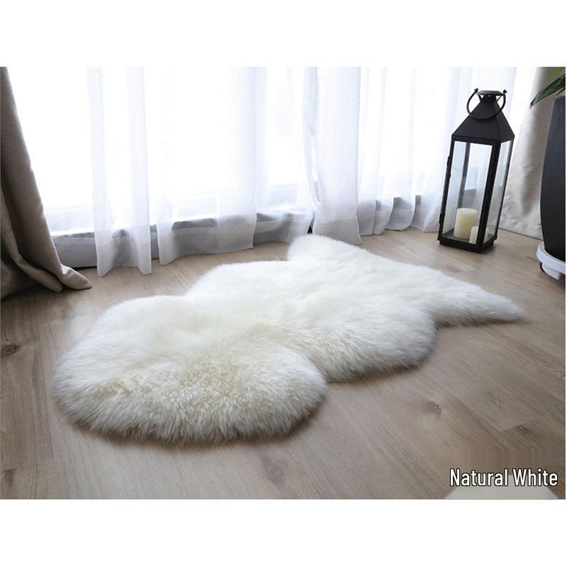 Modern Minimalist Sheepskin Wool Rug – Living Room, Bedroom, Bedside & Sofa Cushion 0.5 Piece 50*50cm
Modern Minimalist Sheepskin Wool Rug – Living Room, Bedroom, Bedside & Sofa Cushion 0.5 Piece 50*50cm