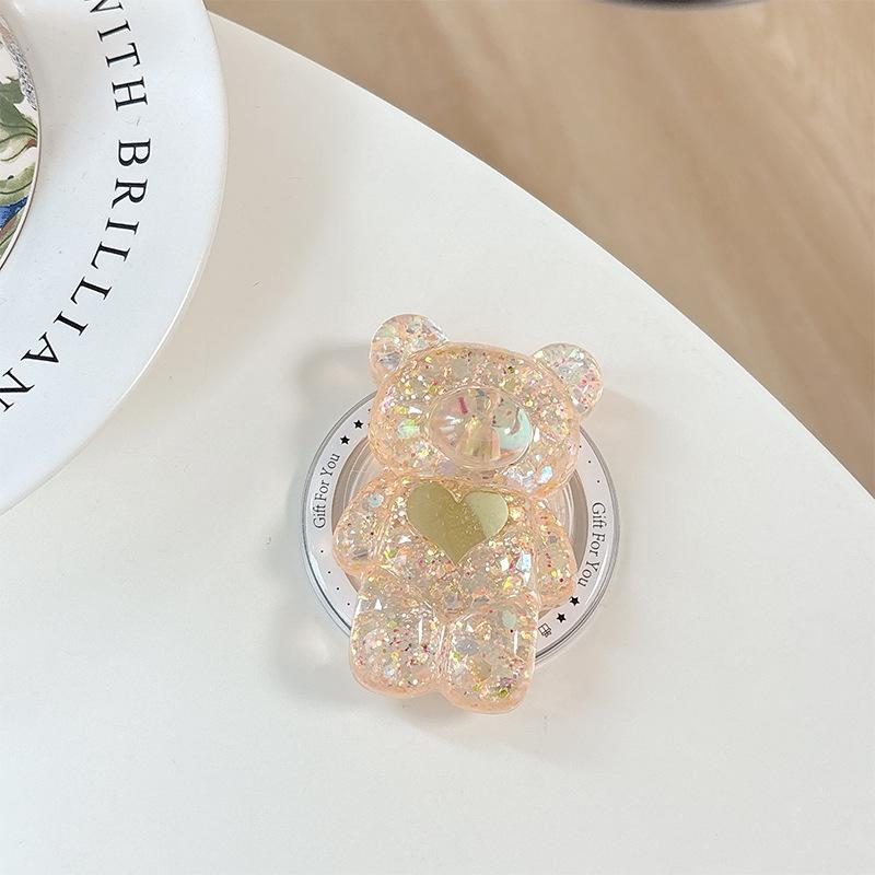 Flower Bear Mobile Phone Airbag Bracket Magnetic Suction Lazy Niche Glitter Pink Sequin Wind Desktop Watching Drama
Flower Bear Mobile Phone Airbag Bracket Magnetic Suction Lazy Niche Glitter Pink Sequin Wind Desktop Watching Drama