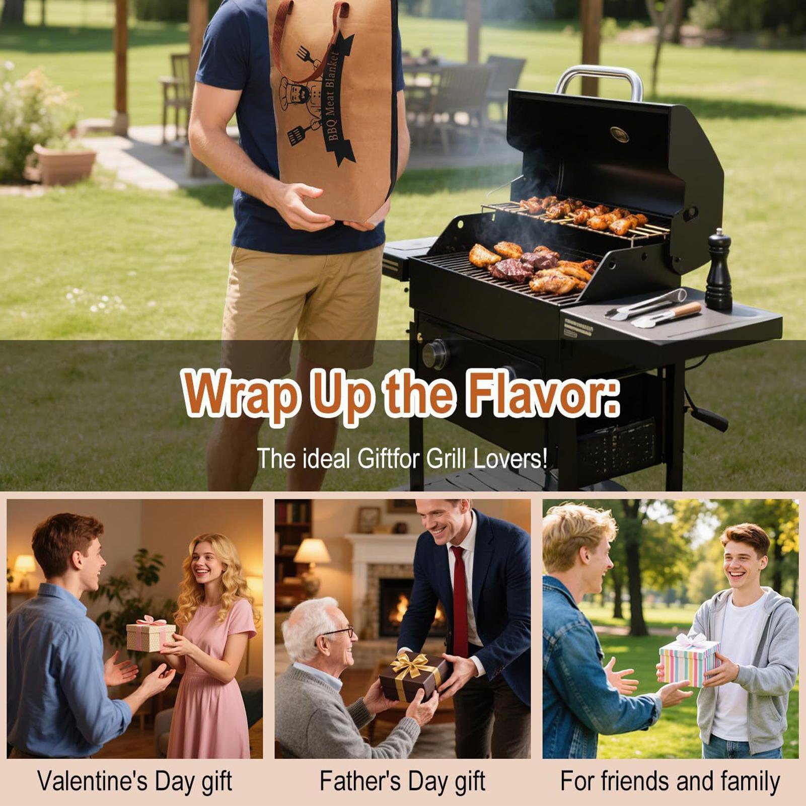 Meat Blanket Heavy Duty Insulated Wide Mouth Reusable Barbecue Bag BBQ Accessories Meat Resting Blanket For Grill Lovers Women China Mainland
Meat Blanket Heavy Duty Insulated Wide Mouth Reusable Barbecue Bag BBQ Accessories Meat Resting Blanket For Grill Lovers Women China Mainland