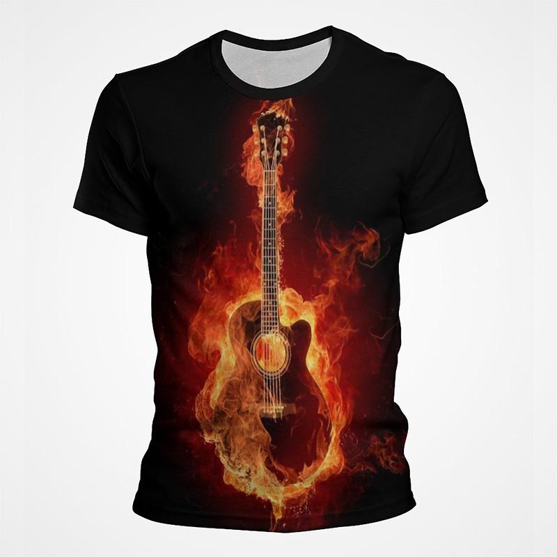 Hip Hop Music Guitar T Shirt Vintage Fashion Men Top Tees Round Neck Summer Casual Sport Short Sleeve Women Popular Clothing Tee XXS
Hip Hop Music Guitar T Shirt Vintage Fashion Men Top Tees Round Neck Summer Casual Sport Short Sleeve Women Popular Clothing Tee XXS