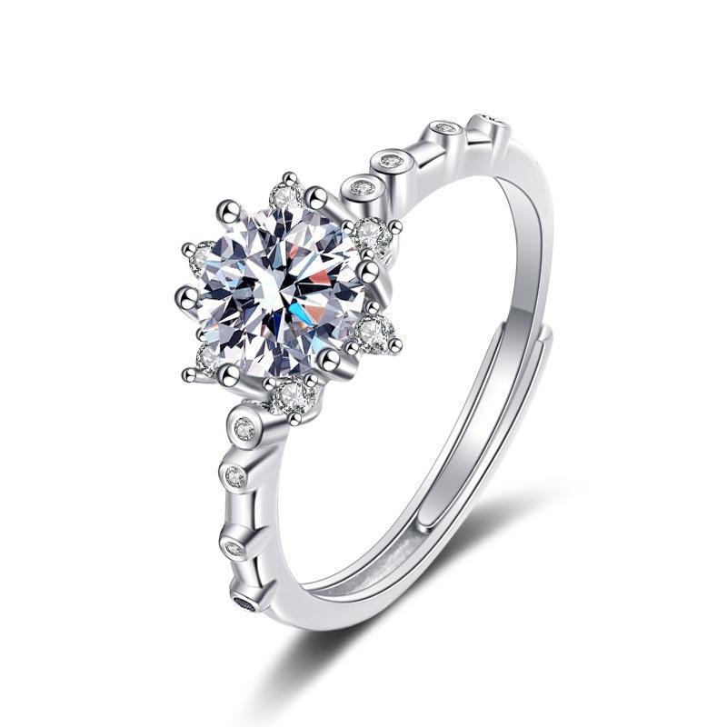 Кольца Bague Ringen со снежинками, 1 карат, цветное кольцо с муассанитом для женщин, рождественский подарок, романтическое зимнее ювелирное изделие из стерлингового серебра 925 пробы 1ct adjustable белый
Кольца Bague Ringen со снежинками, 1 карат, цветное кольцо с муассанитом для женщин, рождественский подарок, романтическое зимнее ювелирное изделие из стерлингового серебра 925 пробы 1ct adjustable белый
