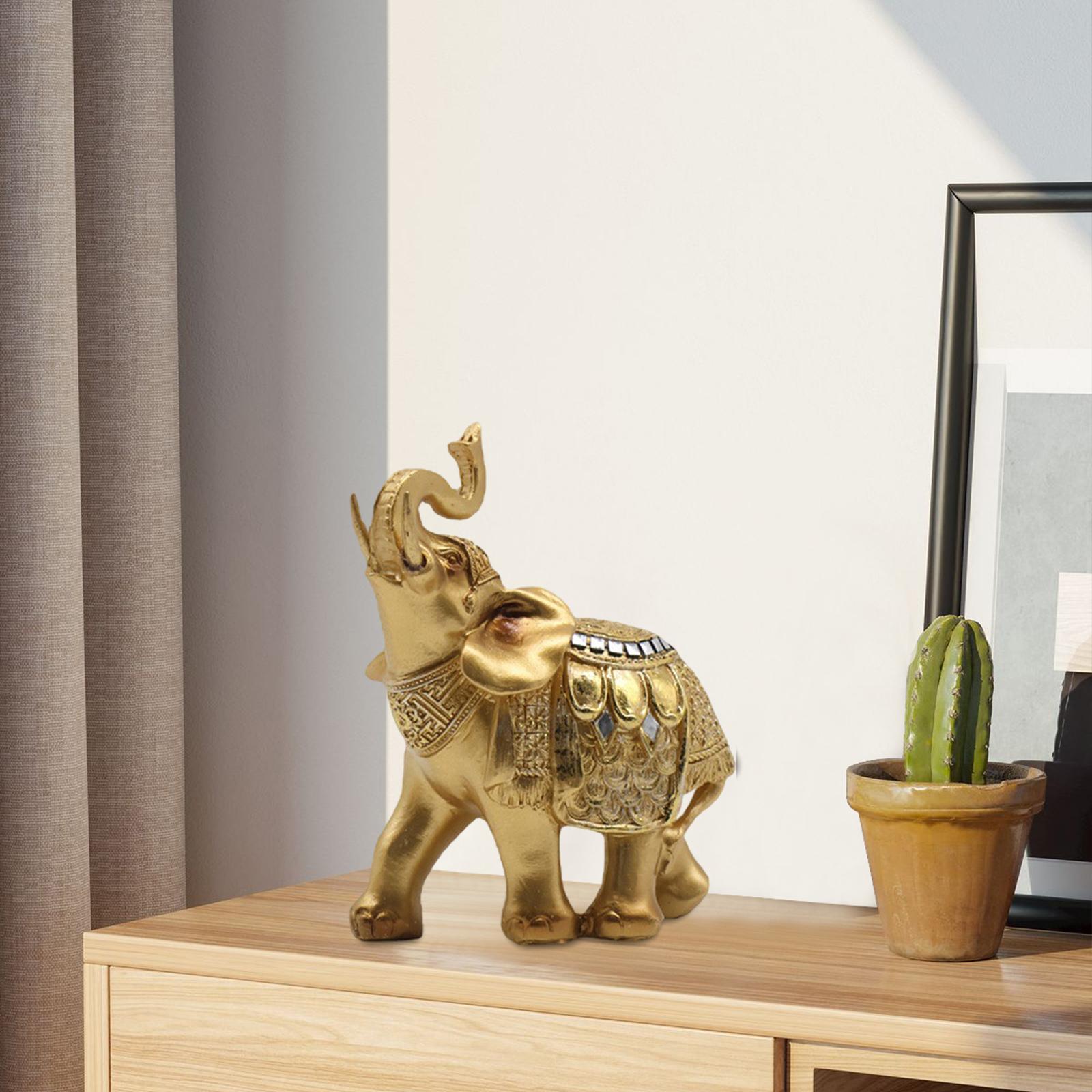Статуя слона, креативная скульптура животного для центральной части спальни, книжной полки
Статуя слона, креативная скульптура животного для центральной части спальни, книжной полки