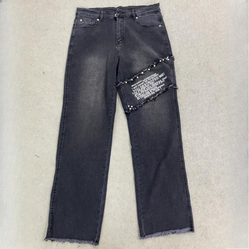 Європейські та американські трендові прямі вільні джинси з потертостями та принтом XL
Європейські та американські трендові прямі вільні джинси з потертостями та принтом XL