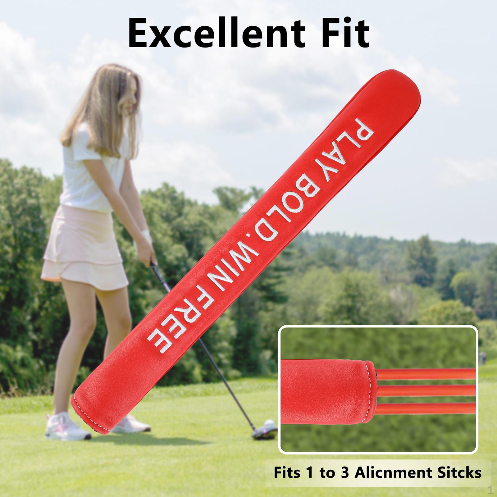 Cover for Golf Alignment Sticks, Ideal Target Practice червоний
Cover for Golf Alignment Sticks, Ideal Target Practice червоний