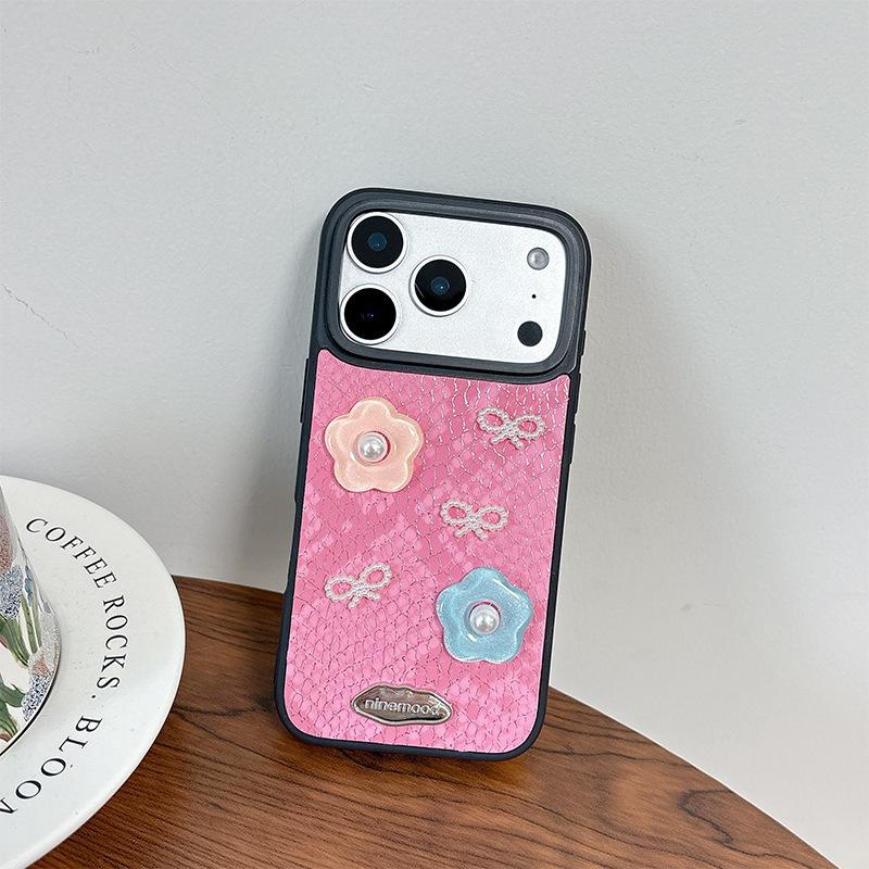 Объемный чехол для мобильного телефона с цветком, жемчугом и бантом для iPhone17proamx, узор змеиной кожи для Apple 16, 15 высокого класса For iPhone X/XS
Объемный чехол для мобильного телефона с цветком, жемчугом и бантом для iPhone17proamx, узор змеиной кожи для Apple 16, 15 высокого класса For iPhone X/XS