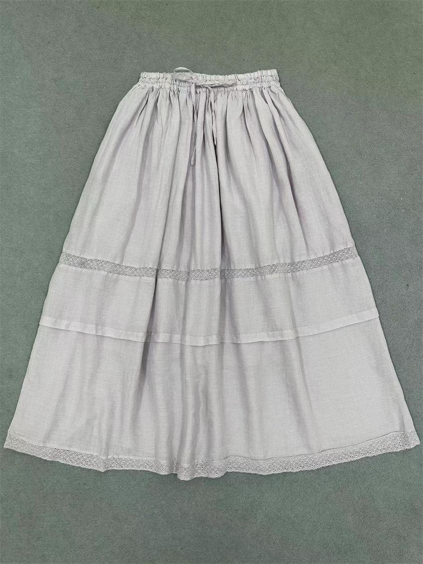 Johnature Японські жіночі спідниці Mori, літні, з гумкою на талії, ретро, повсякденні однотонні різнокольорові спідниці One Size світло-фіолетового кольору
Johnature Японські жіночі спідниці Mori, літні, з гумкою на талії, ретро, повсякденні однотонні різнокольорові спідниці One Size світло-фіолетового кольору