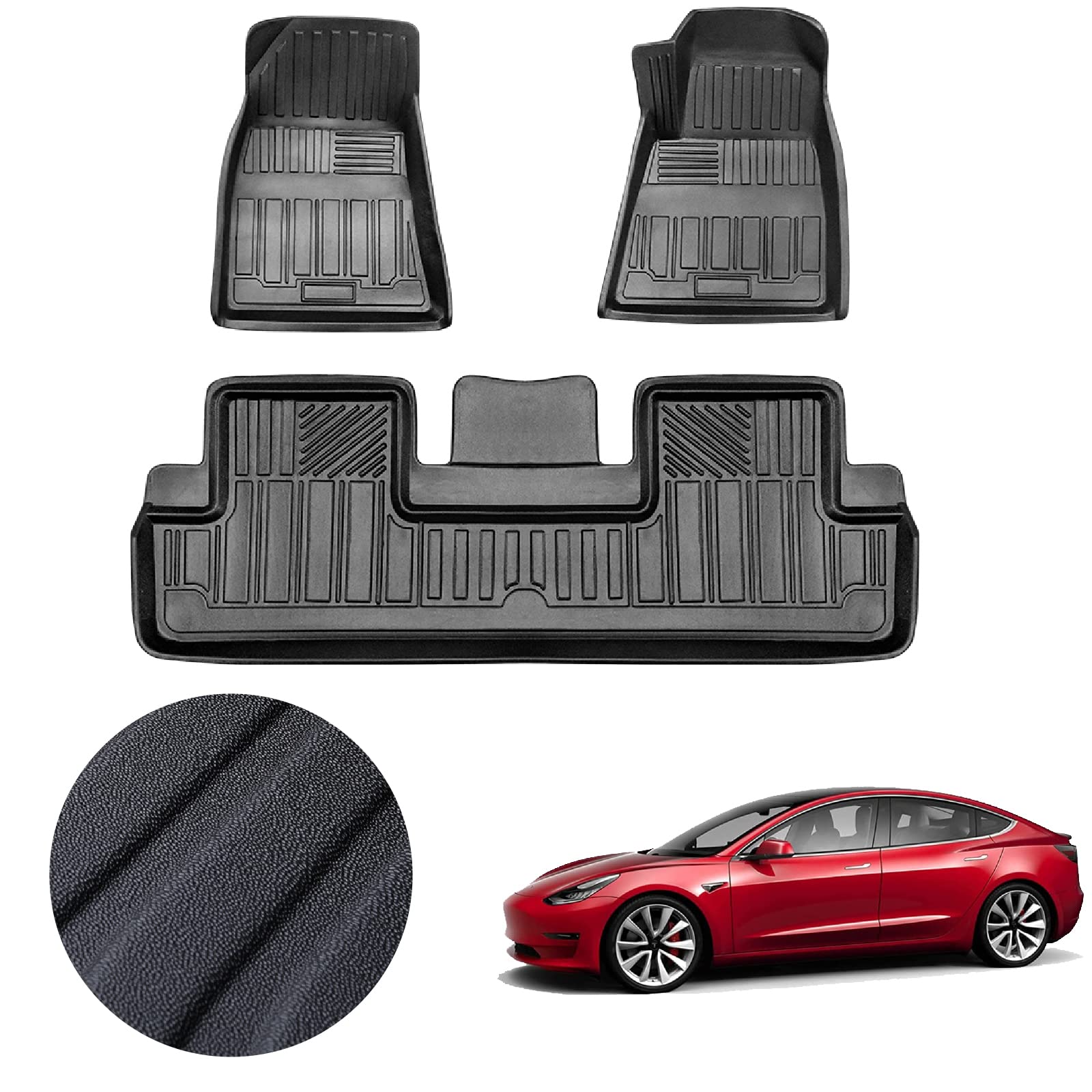 Tesla Model 3 3D напольный коврик 3D напольный коврик Tesla Model3 автомобильный коврик Материал TPE Водонепроницаемый Устойчив к пятнам Устойчив к истиранию Аксессуары для Tesla Model 3
Tesla Model 3 3D напольный коврик 3D напольный коврик Tesla Model3 автомобильный коврик Материал TPE Водонепроницаемый Устойчив к пятнам Устойчив к истиранию Аксессуары для Tesla Model 3