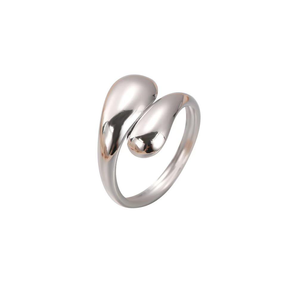 Европейское и американское популярное кольцо-капля из нержавеющей стали – Нишевая титановая сталь, Дизайн не выцветает Adjustable Opening
Европейское и американское популярное кольцо-капля из нержавеющей стали – Нишевая титановая сталь, Дизайн не выцветает Adjustable Opening