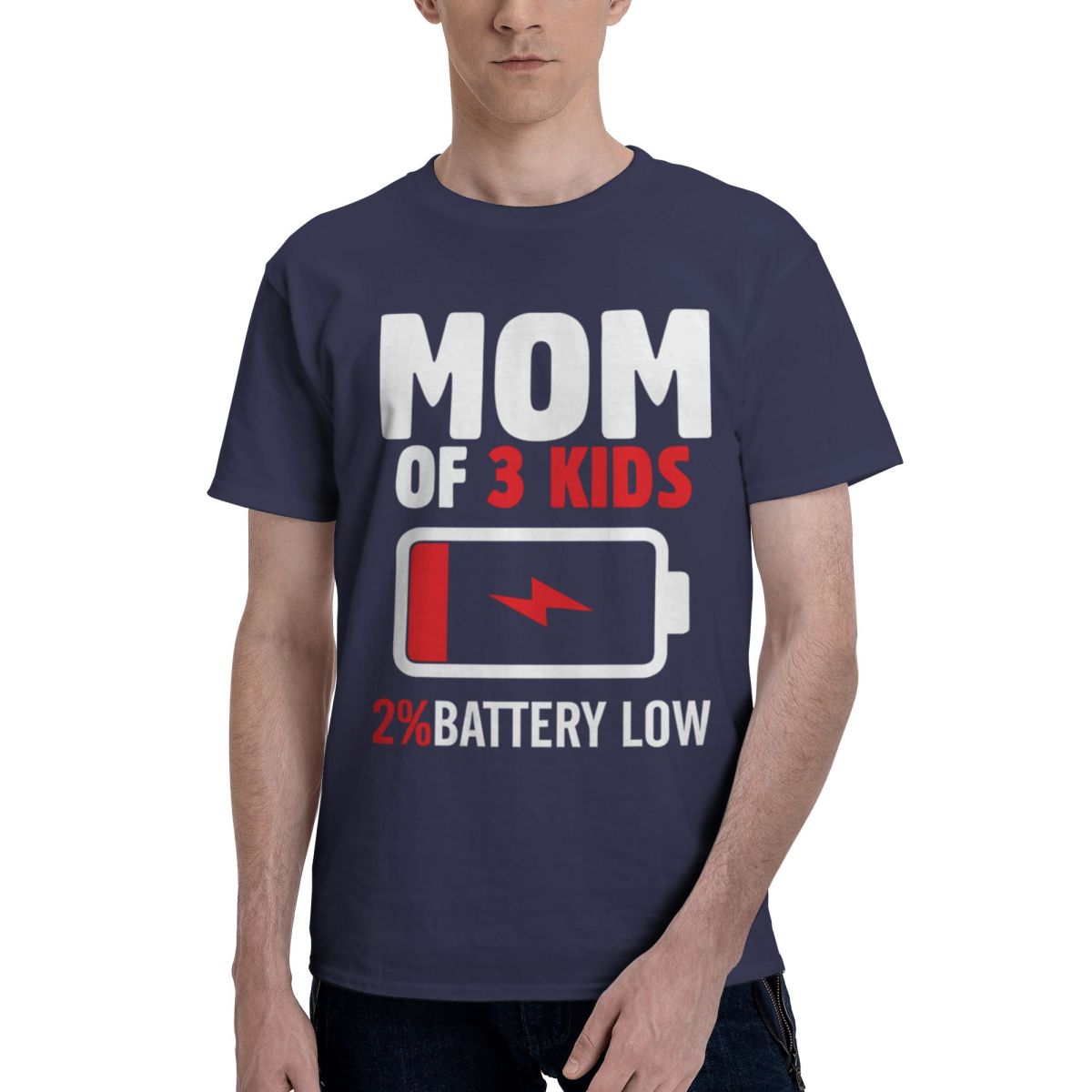 Mom Of 3 Low Battery Graphic 100 Cotton Casual Breathable Confortable Men Top Funny TShirt For Men Funny Gift 4XL
Mom Of 3 Low Battery Graphic 100 Cotton Casual Breathable Confortable Men Top Funny TShirt For Men Funny Gift 4XL
