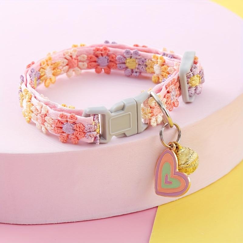 1pcs Lace Embroidered Pet Accessory Neck Collar, Adjustable Cat Collar with Bell and Pendant, Suitable for Small Cats and Dogs фіолетовий
1pcs Lace Embroidered Pet Accessory Neck Collar, Adjustable Cat Collar with Bell and Pendant, Suitable for Small Cats and Dogs фіолетовий