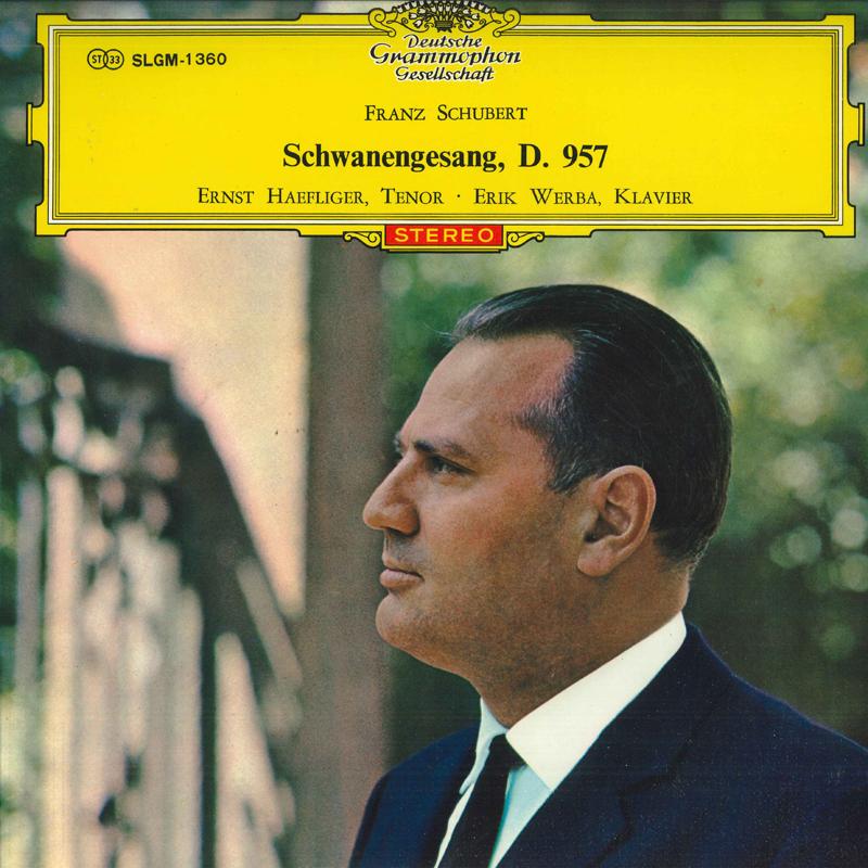 LP Record ERNST HAEFLIGER - Schubert: Song collection Swan so SLGM1360 DEUTSCHE GRAMMO Japan Classical Used
LP Record ERNST HAEFLIGER - Schubert: Song collection Swan so SLGM1360 DEUTSCHE GRAMMO Japan Classical Used