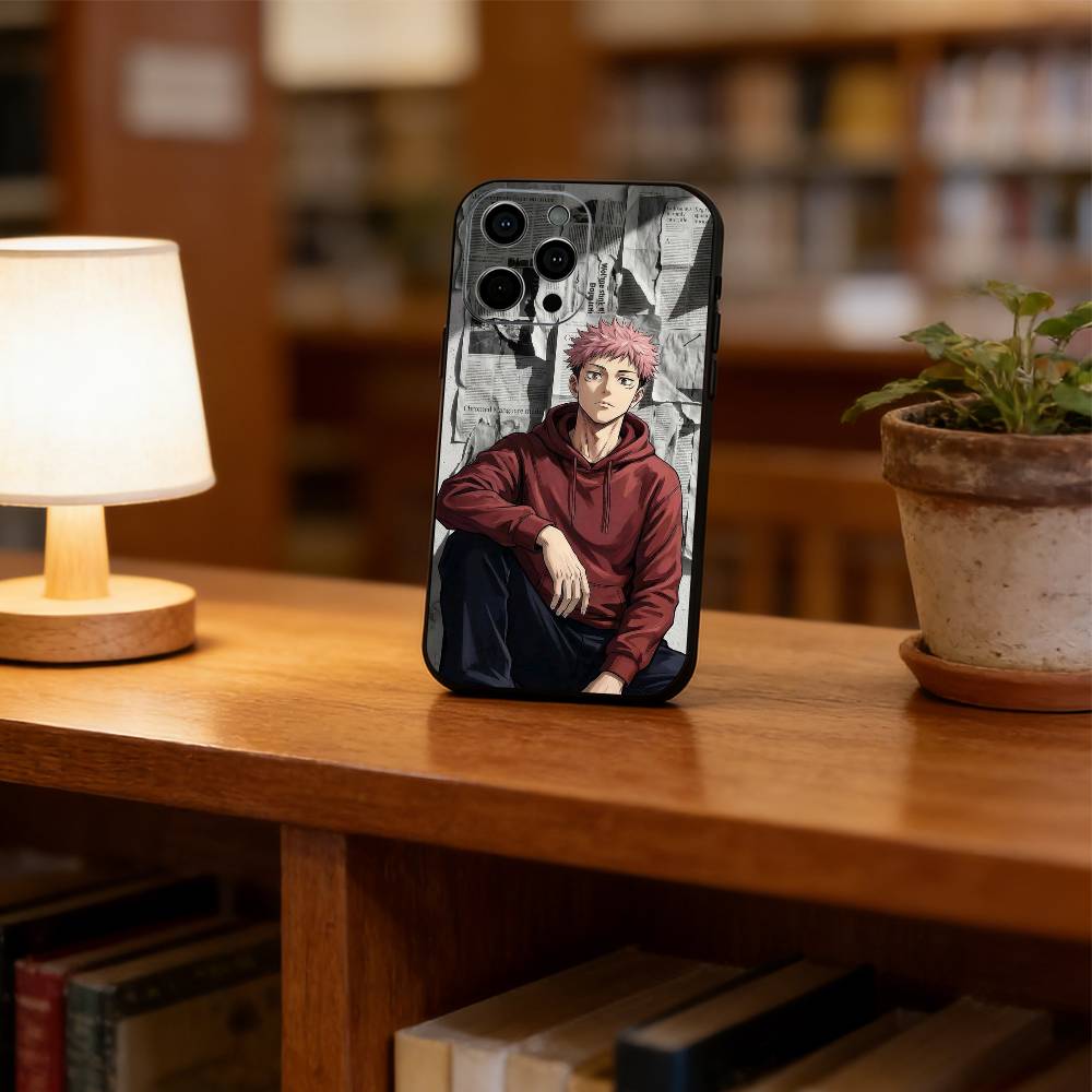 Itadori Phone Case For iPhone 17,16,15,14,13,12,11 Plus,Pro Max,XS,Soft Silicone Black Cover iPhone17Air
Itadori Phone Case For iPhone 17,16,15,14,13,12,11 Plus,Pro Max,XS,Soft Silicone Black Cover iPhone17Air