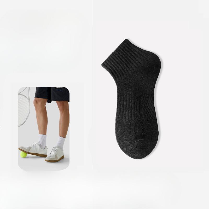 Cotton Men s Short Socks for Summer, Anti-odor, Anti-tear, Antibacterial Mid-calf Length, Running Socks 1 pair чорний
Cotton Men s Short Socks for Summer, Anti-odor, Anti-tear, Antibacterial Mid-calf Length, Running Socks 1 pair чорний