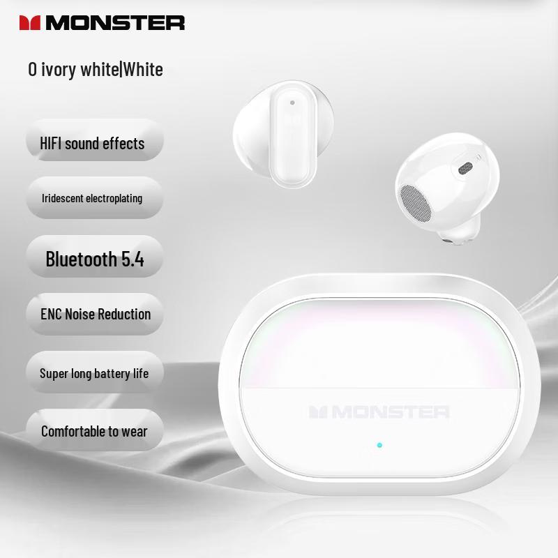 Monster MQT37 True Wireless Semi-in-ear Bluetooth Earbuds
Monster MQT37 True Wireless Semi-in-ear Bluetooth Earbuds