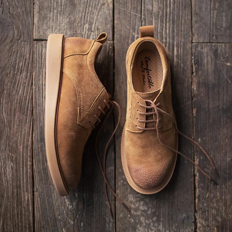 Maden British Style Brown Casual Big Head Boots Male Low Top Soft Leather Work Shoes Brand Desiger Vintage Ankle Boots for Men 44 EUR
Maden British Style Brown Casual Big Head Boots Male Low Top Soft Leather Work Shoes Brand Desiger Vintage Ankle Boots for Men 44 EUR