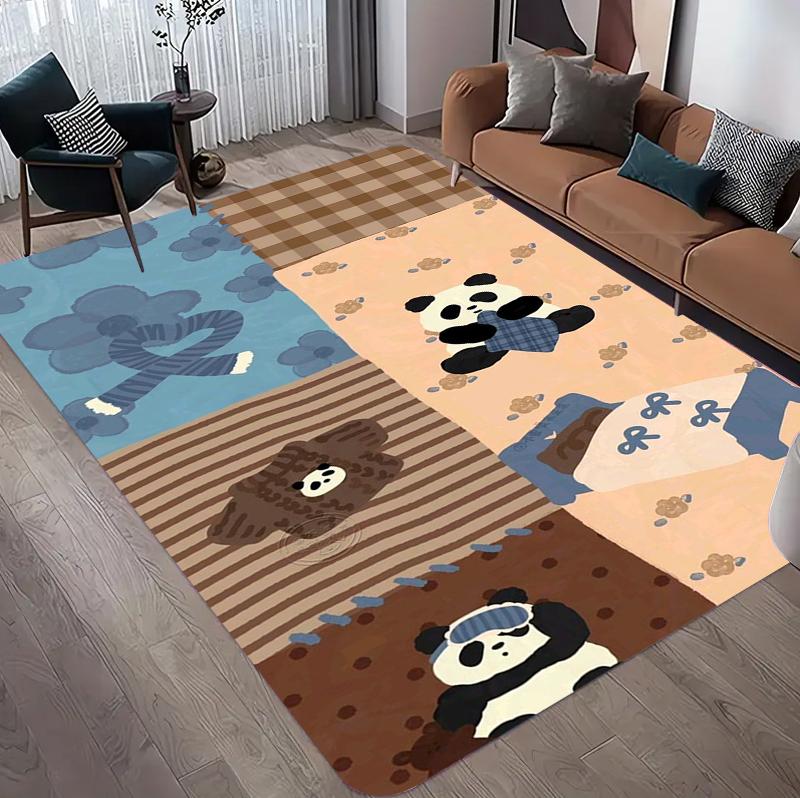 Cute Cartoon Bear Patchwork Area Rug Kids Playroom Print Washable Non-Slip Carpet Floormat for Living Room Girls Bedroom Cozy 40x60CM
Cute Cartoon Bear Patchwork Area Rug Kids Playroom Print Washable Non-Slip Carpet Floormat for Living Room Girls Bedroom Cozy 40x60CM