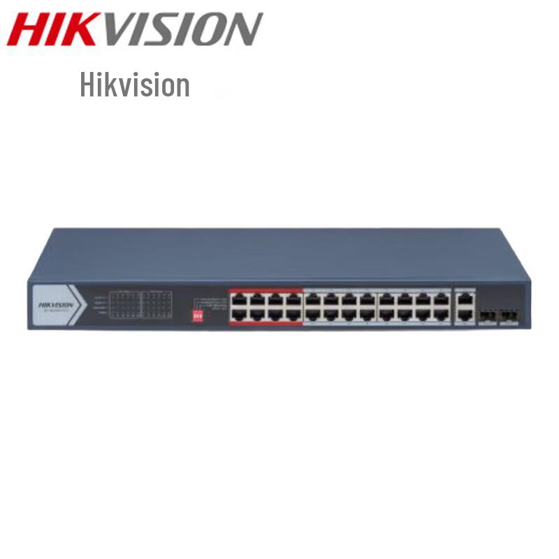Hikvision DS-3E0326P-370W-E 24-Port Unmanaged PoE Switch
Hikvision DS-3E0326P-370W-E 24-Port Unmanaged PoE Switch