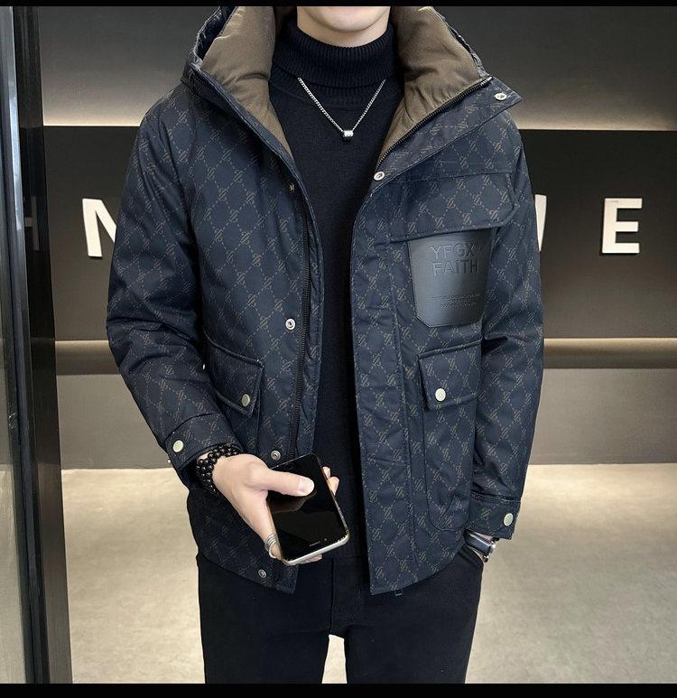 2025 Men s Slim Fit Hooded Down Jacket - Winter Fashion Coat for Teens L чорний
2025 Men s Slim Fit Hooded Down Jacket - Winter Fashion Coat for Teens L чорний
