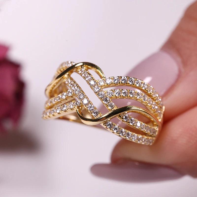 New Multi Cross Design Gold Color Women Rings for Wedding Luxury Paved CZ Exquisite Female Accessories Fashion Modern Zircon 6
New Multi Cross Design Gold Color Women Rings for Wedding Luxury Paved CZ Exquisite Female Accessories Fashion Modern Zircon 6