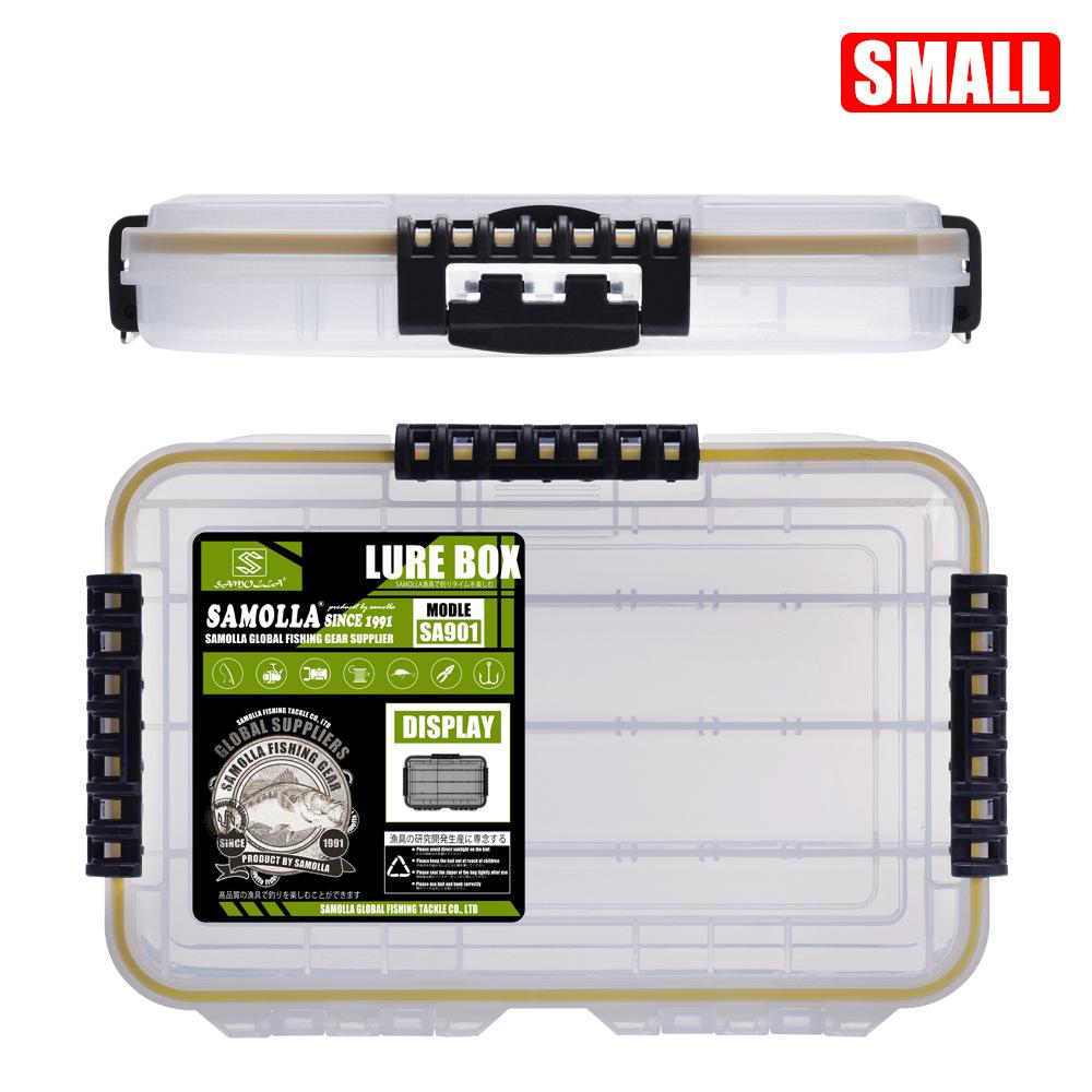 New Samolla Waterproof Large Lure Box 360° Sealed Fishing Tackle Storage Case Bait Hooks Organizer Fishing Accessories
New Samolla Waterproof Large Lure Box 360° Sealed Fishing Tackle Storage Case Bait Hooks Organizer Fishing Accessories