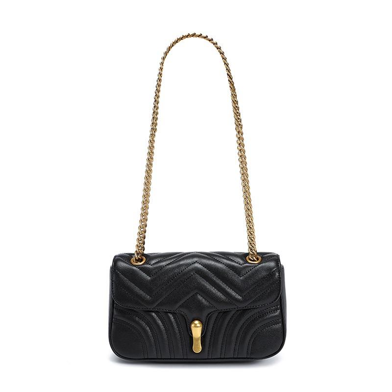 Leather women s bags, messenger bags, women s versatile new chain bags, niche light luxury shoulder bags чёрный
Leather women s bags, messenger bags, women s versatile new chain bags, niche light luxury shoulder bags чёрный