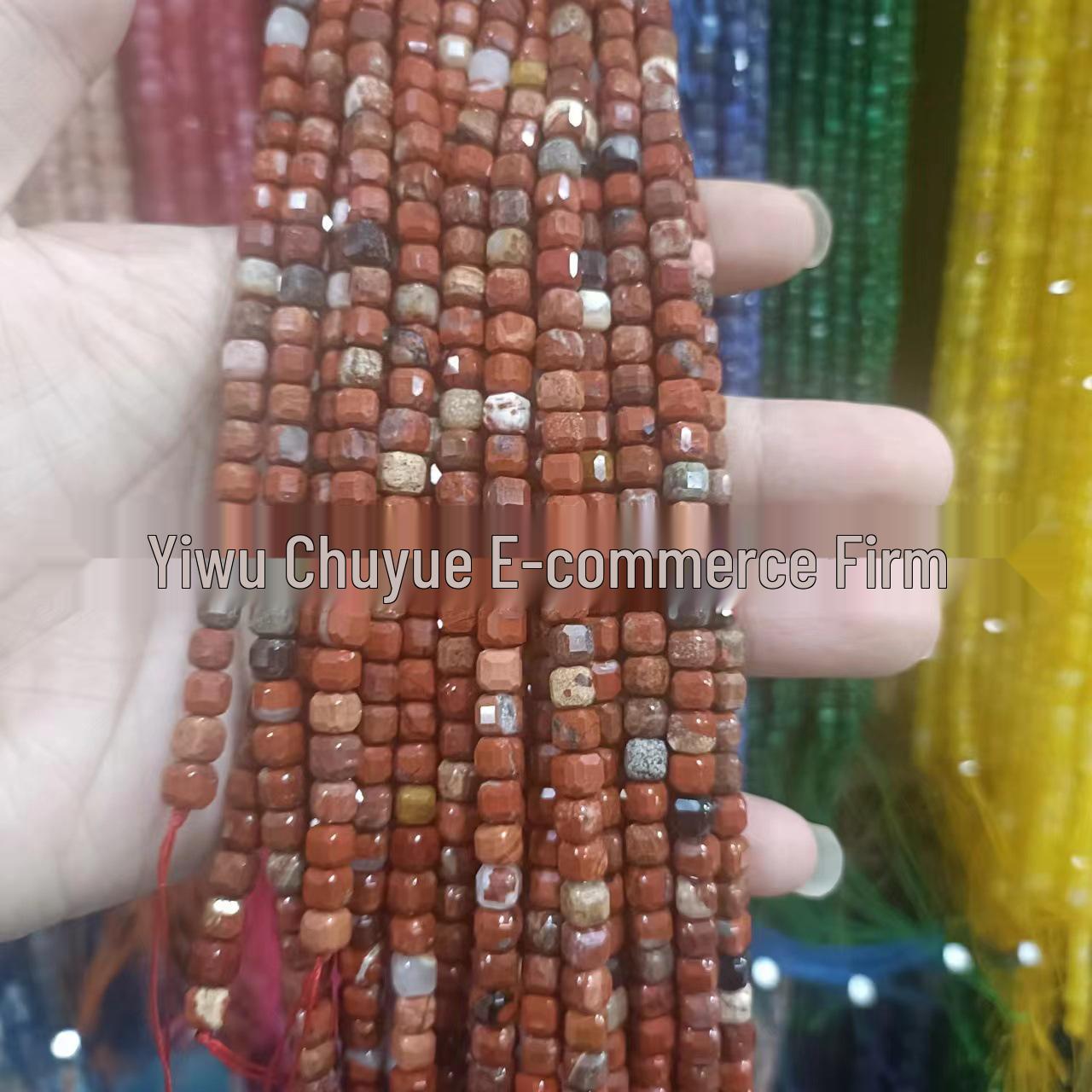 Граненые кубики из натурального камня 6x6 мм для изготовления украшений своими руками 6mm (Approx. 61 beads per strand)
Граненые кубики из натурального камня 6x6 мм для изготовления украшений своими руками 6mm (Approx. 61 beads per strand)