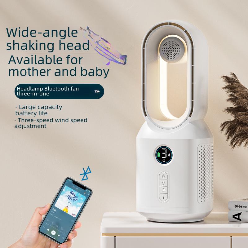 2024 New Leafless Bluetooth Speaker Fan with LED Light - USB Charging, Perfect Creative Desktop Gift Leafless Fan Multifunction
2024 New Leafless Bluetooth Speaker Fan with LED Light - USB Charging, Perfect Creative Desktop Gift Leafless Fan Multifunction