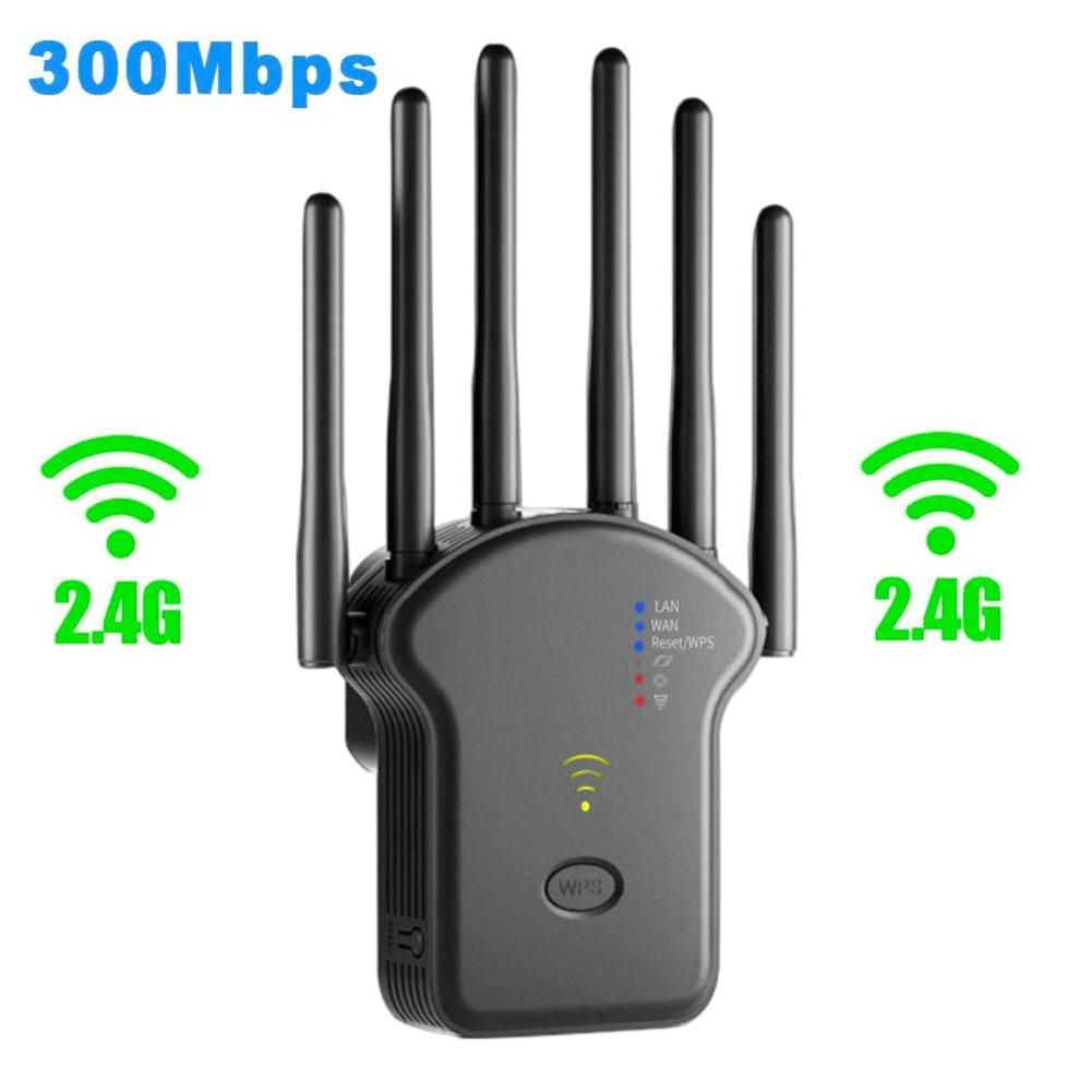 1200Mbps 5GHz Wireless WiFi Repeater WiFi Signal Booster Dual-Band 2.4G 5G WiFi Extender 6 Antenna Network Amplifier WPS Router US Plug
1200Mbps 5GHz Wireless WiFi Repeater WiFi Signal Booster Dual-Band 2.4G 5G WiFi Extender 6 Antenna Network Amplifier WPS Router US Plug