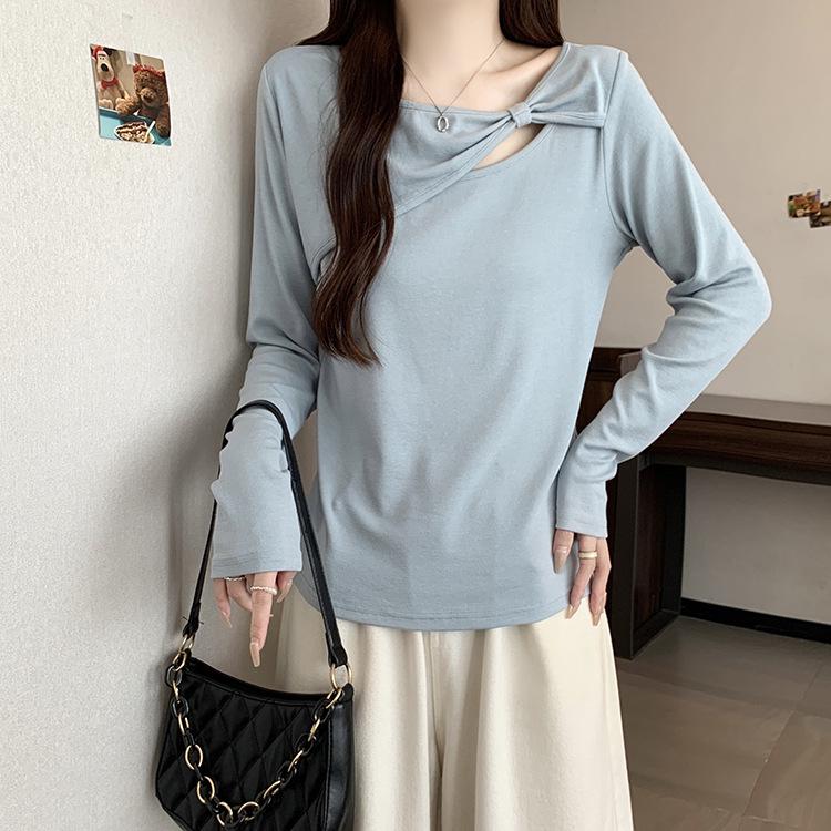 New Plus Size Women s Slimming Bow Hollow Out Long Sleeve T-Shirt 2XL синій
New Plus Size Women s Slimming Bow Hollow Out Long Sleeve T-Shirt 2XL синій