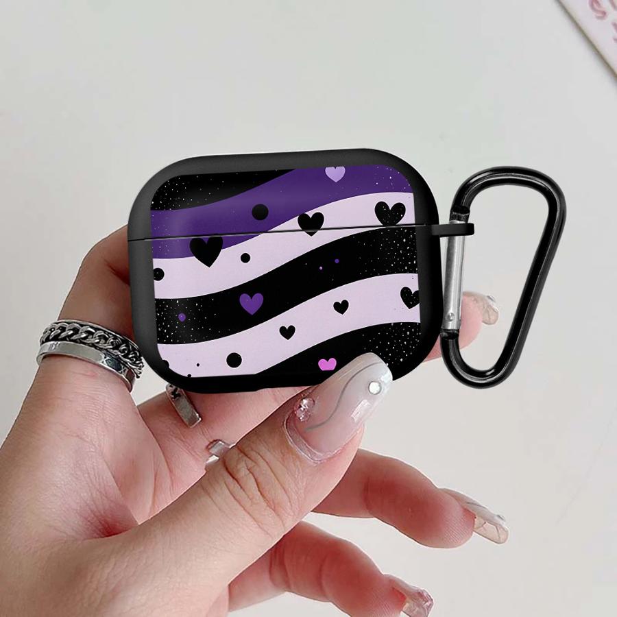 Purple-Black Striped Love Case For Airpods 4 Pro2 Pro 1 3 2 Pro3 Earphone Cases Cover Airpods Pro 3
Purple-Black Striped Love Case For Airpods 4 Pro2 Pro 1 3 2 Pro3 Earphone Cases Cover Airpods Pro 3