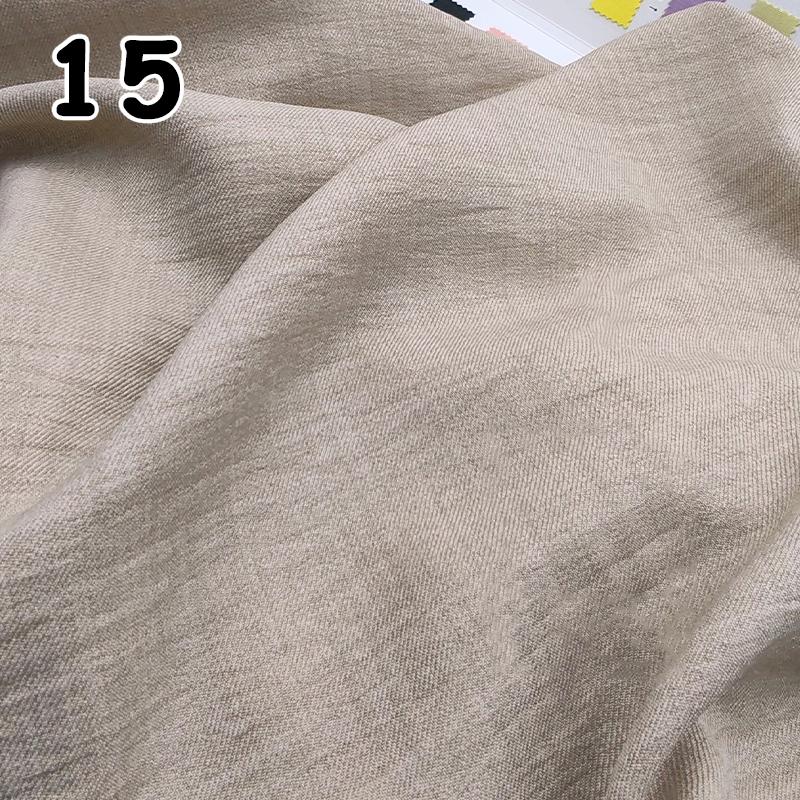 Micro-wrinkle Texture Imitation Linen Cotton Fabric Soft and Breathable Pure Color Fabric for Sewing Spring Summer Clothes Pants 50x150cm
Micro-wrinkle Texture Imitation Linen Cotton Fabric Soft and Breathable Pure Color Fabric for Sewing Spring Summer Clothes Pants 50x150cm