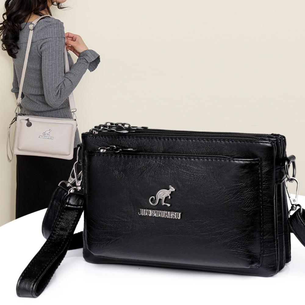 Retro Multiple Zip Pockets Shoulder Bag Waterproof Square Phone Bag Students синій
Retro Multiple Zip Pockets Shoulder Bag Waterproof Square Phone Bag Students синій