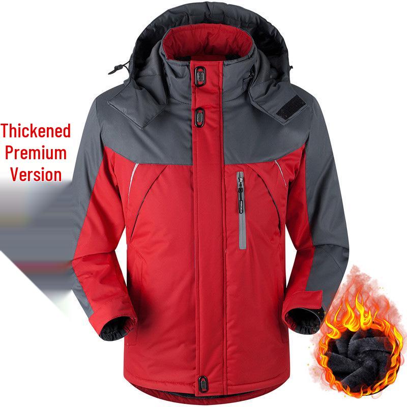 Мужская зимняя ветровка большого размера: Утепленное пальто из смесовой ткани с хлопком с вельветовой подкладкой XL
Мужская зимняя ветровка большого размера: Утепленное пальто из смесовой ткани с хлопком с вельветовой подкладкой XL