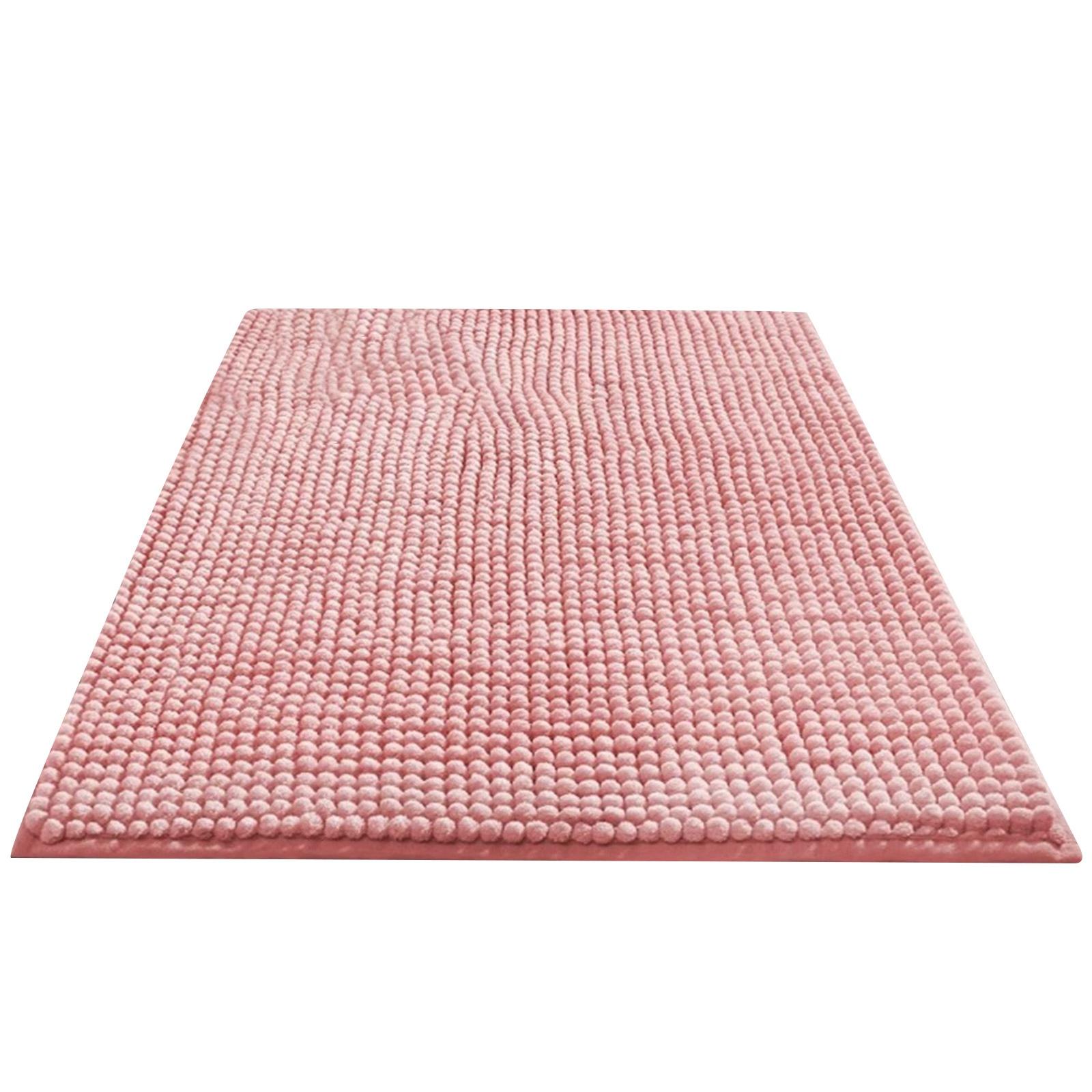 Bathroom Mat, Made Of Thick, Soft, Absorbent Chenille Fabric, Quick-drying Microfiber Material, Rubber Backing, Washable, Suitable For Shower Floors. S
Bathroom Mat, Made Of Thick, Soft, Absorbent Chenille Fabric, Quick-drying Microfiber Material, Rubber Backing, Washable, Suitable For Shower Floors. S