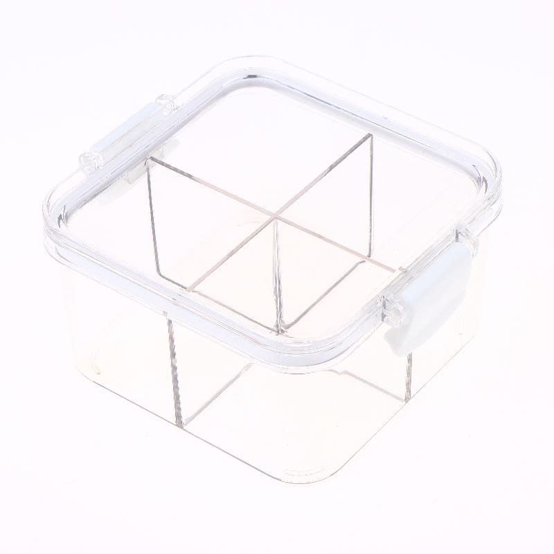 Пластиковая квадратная коробка для упаковки ароматизированного чая на 460 мл, 4 отделения, герметичная банка, пищевой контейнер для хранения, банка для хранения
Пластиковая квадратная коробка для упаковки ароматизированного чая на 460 мл, 4 отделения, герметичная банка, пищевой контейнер для хранения, банка для хранения