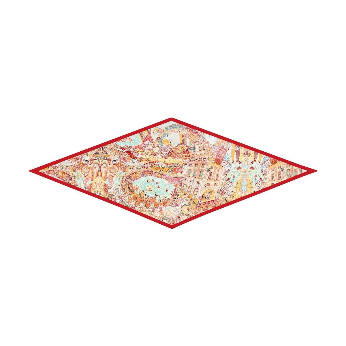 French Retro Diamond Scarf Brand Silk Scarf Woman Luxury Bandana Headband Hijab Foulard Neckerchief Shawl For Ladies 122x45cm
French Retro Diamond Scarf Brand Silk Scarf Woman Luxury Bandana Headband Hijab Foulard Neckerchief Shawl For Ladies 122x45cm