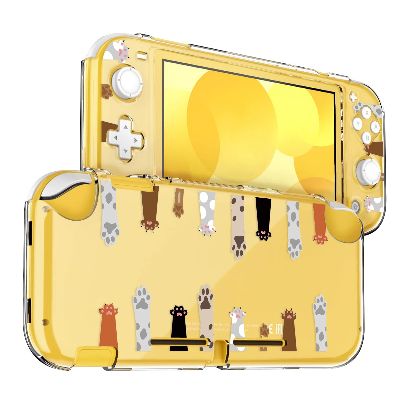DLseego Cat Switch Lite Clear Nintendo Switch Lite Transparent Switch Lite Clear Separable PC Ultra Easy to Scratch Full Colored Cat Claw Case, Case,
DLseego Cat Switch Lite Clear Nintendo Switch Lite Transparent Switch Lite Clear Separable PC Ultra Easy to Scratch Full Colored Cat Claw Case, Case,