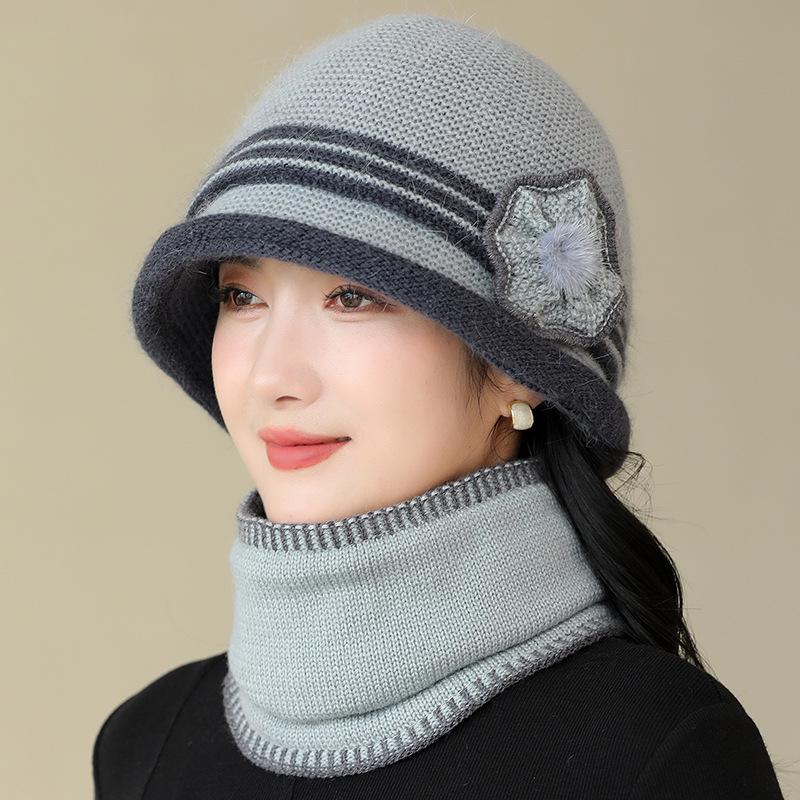 Зимняя теплая вязаная шапка женская для пожилых шерстяная шапка флисовая утолщенная шапка
Зимняя теплая вязаная шапка женская для пожилых шерстяная шапка флисовая утолщенная шапка