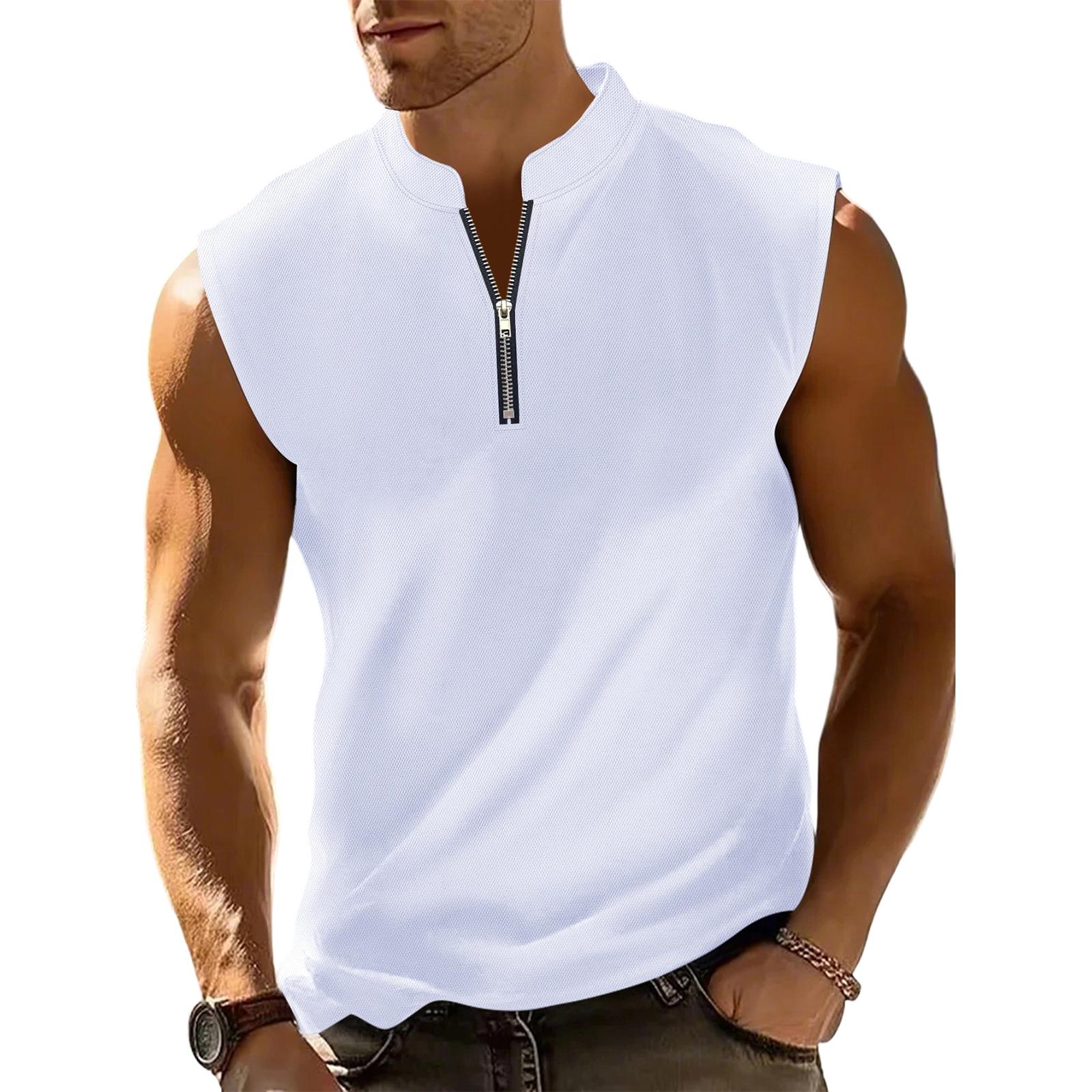 Man s Loose Big Size Sports Breathable Absorb Sweat Thin Vest XL білий
Man s Loose Big Size Sports Breathable Absorb Sweat Thin Vest XL білий