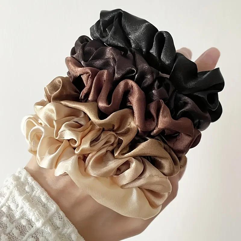 5-piece set of simple solid color satin headband, gentle and non damaging to hair, suitable for daily wear or activity use
5-piece set of simple solid color satin headband, gentle and non damaging to hair, suitable for daily wear or activity use