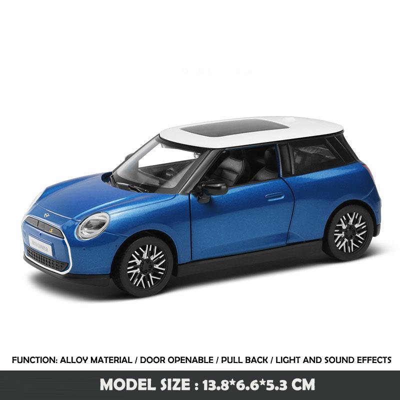 1/28 BMW Mini Cooper Металева модель автомобіля з зарядним пристроєм EV, звуком, світлом. Дитяча іграшка для хлопчиків, лита модель транспортного засобу, колекційна мініатюрна машинка
1/28 BMW Mini Cooper Металева модель автомобіля з зарядним пристроєм EV, звуком, світлом. Дитяча іграшка для хлопчиків, лита модель транспортного засобу, колекційна мініатюрна машинка