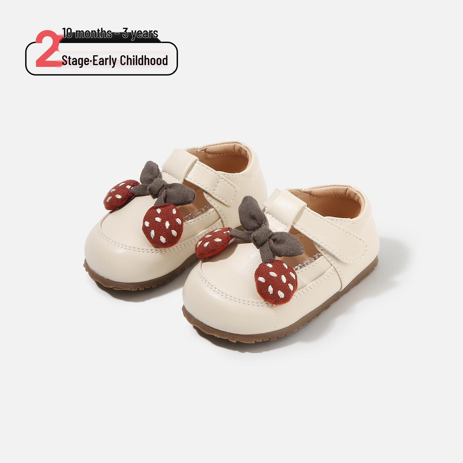 Spring 2026 Stylish Korean Toddler Pre-Walking Leather Shoes - Soft Sole, Non-Slip, Fashionable. Size 19 / Insole 14.0 cm бежевий
Spring 2026 Stylish Korean Toddler Pre-Walking Leather Shoes - Soft Sole, Non-Slip, Fashionable. Size 19 / Insole 14.0 cm бежевий