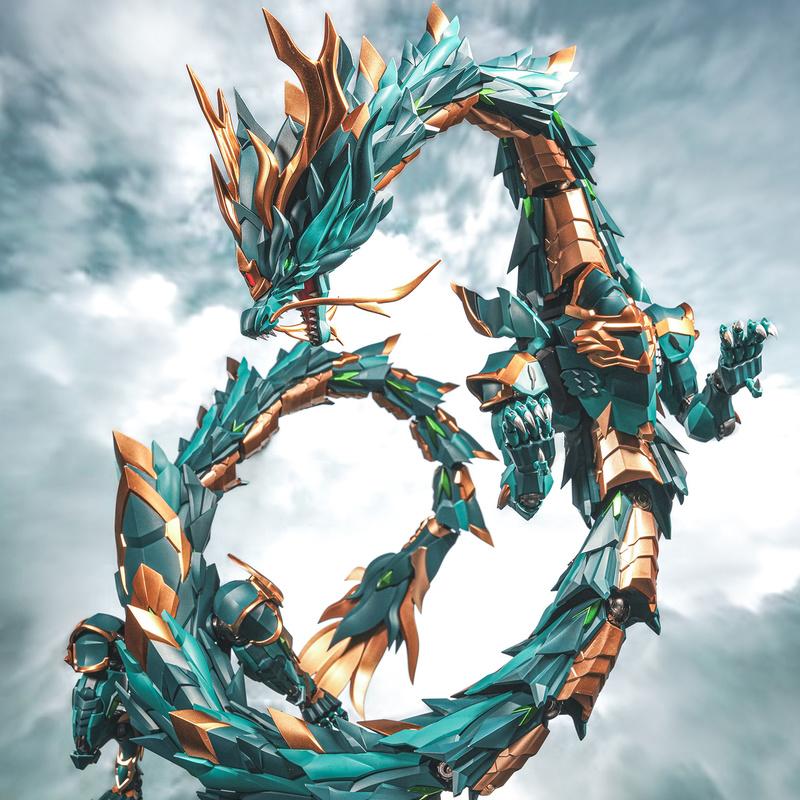 Limited Edition Zangdao Models Azure Dragon & Green Dragon Combat Version - Articulated Four Symbols Mecha Collectible Toy Gift
Limited Edition Zangdao Models Azure Dragon & Green Dragon Combat Version - Articulated Four Symbols Mecha Collectible Toy Gift