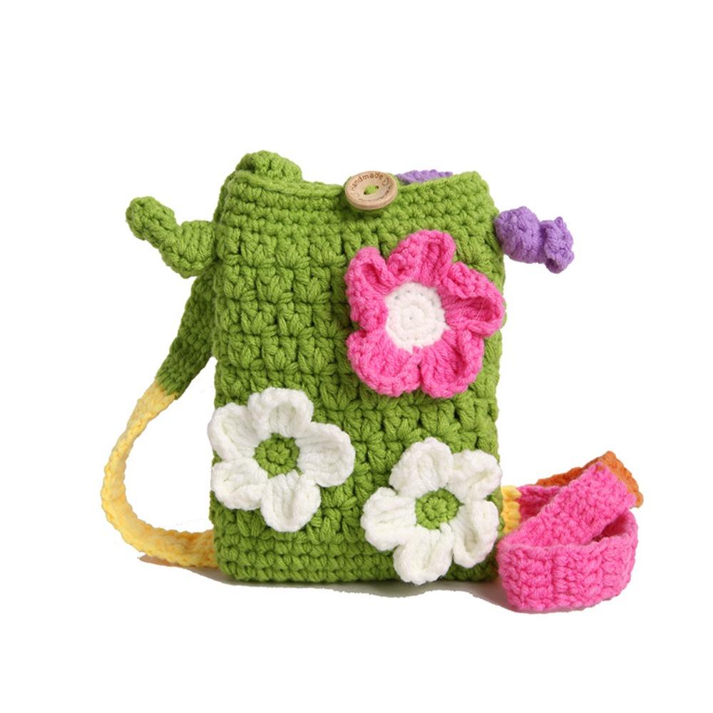 Bohemian Cotton Crochet Weave Bag Cotton Rope Large Capacity Flower Shoulder Bag Storage Bag Hollow Out Knitted Crossbody Bag
Bohemian Cotton Crochet Weave Bag Cotton Rope Large Capacity Flower Shoulder Bag Storage Bag Hollow Out Knitted Crossbody Bag