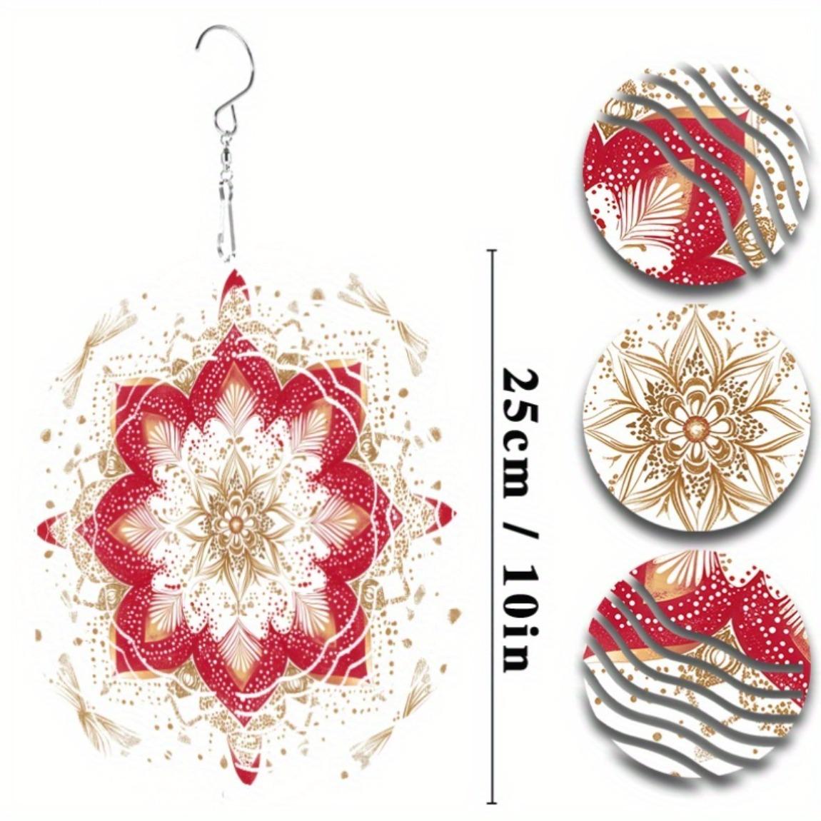 10-дюймовый металлический мандала-ветряк, уличный декор для сада, двора, патио, украшение для дома, музыка ветра, подарок для мужчин, женщин, уникальное искусство 01A
10-дюймовый металлический мандала-ветряк, уличный декор для сада, двора, патио, украшение для дома, музыка ветра, подарок для мужчин, женщин, уникальное искусство 01A