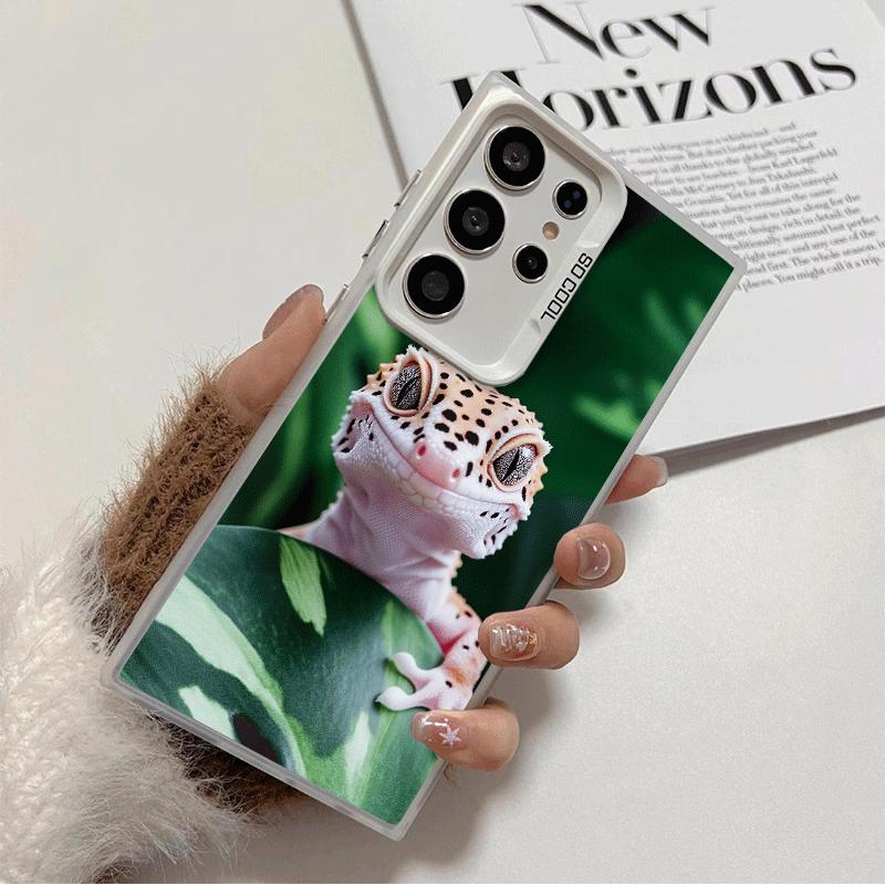 Lizards Geckos Cute Pet Soft Phone Case for Samsung Galaxy S24 S25 FE S26 Edge S23 Ultra S22 Plus S21 + Shockproof Cover Back Sh Samsung S25 Plus
Lizards Geckos Cute Pet Soft Phone Case for Samsung Galaxy S24 S25 FE S26 Edge S23 Ultra S22 Plus S21 + Shockproof Cover Back Sh Samsung S25 Plus
